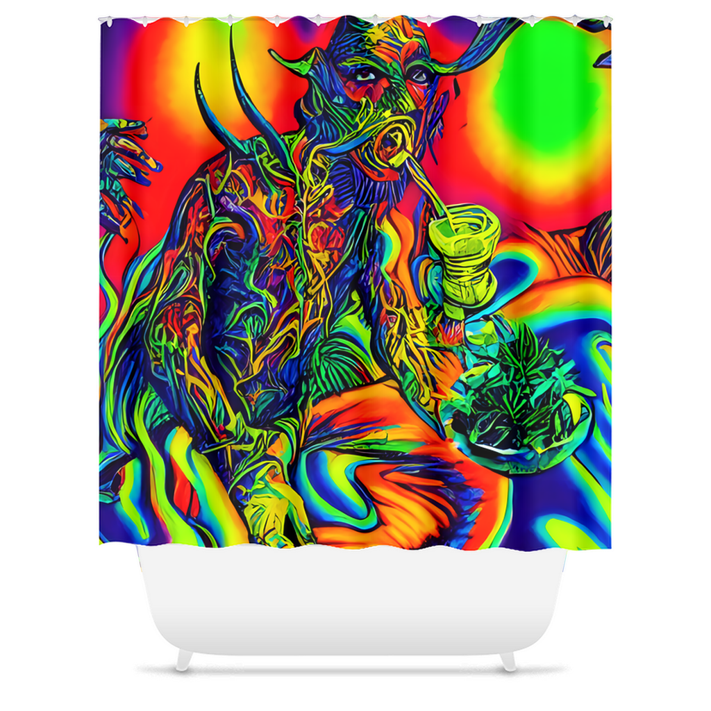 Devils Lettuce Shower Curtain