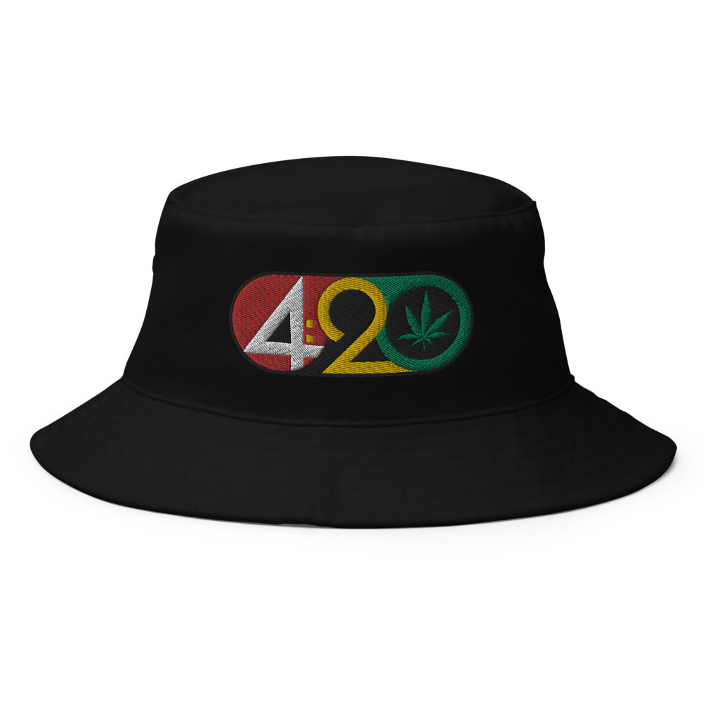 420 Festival Bucket Hat - Weed Gift For Stoner Marijuana Leaf