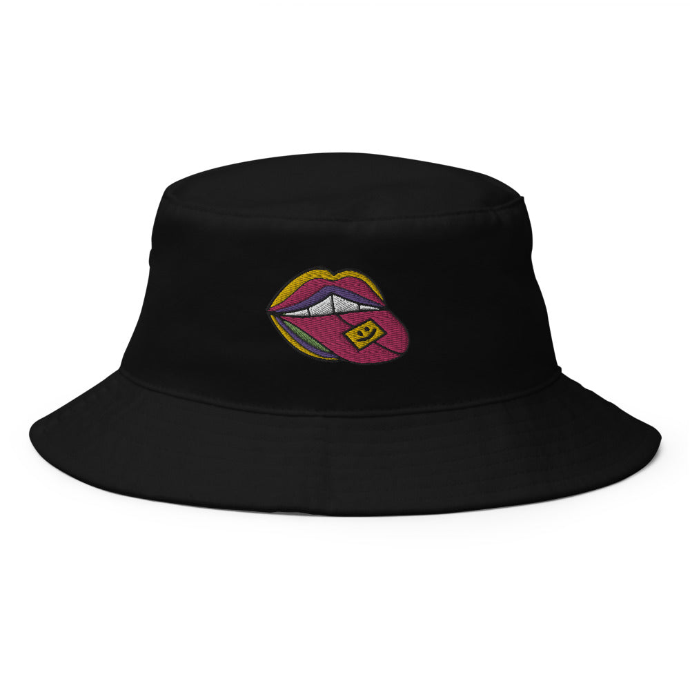 LSD Tongue Graphic Festival Bucket Hat