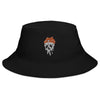 Drippy Melting Skull Bucket Hat