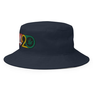 420 Festival Bucket Hat - Weed Gift For Stoner Marijuana Leaf