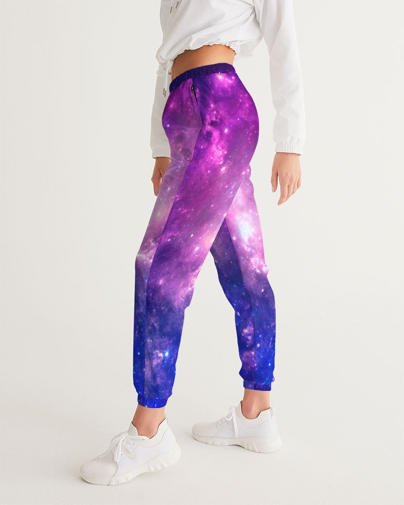 Purple Galaxy Women's Track Pants