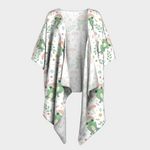 Boho Mushroom Froggy Draped Kimono