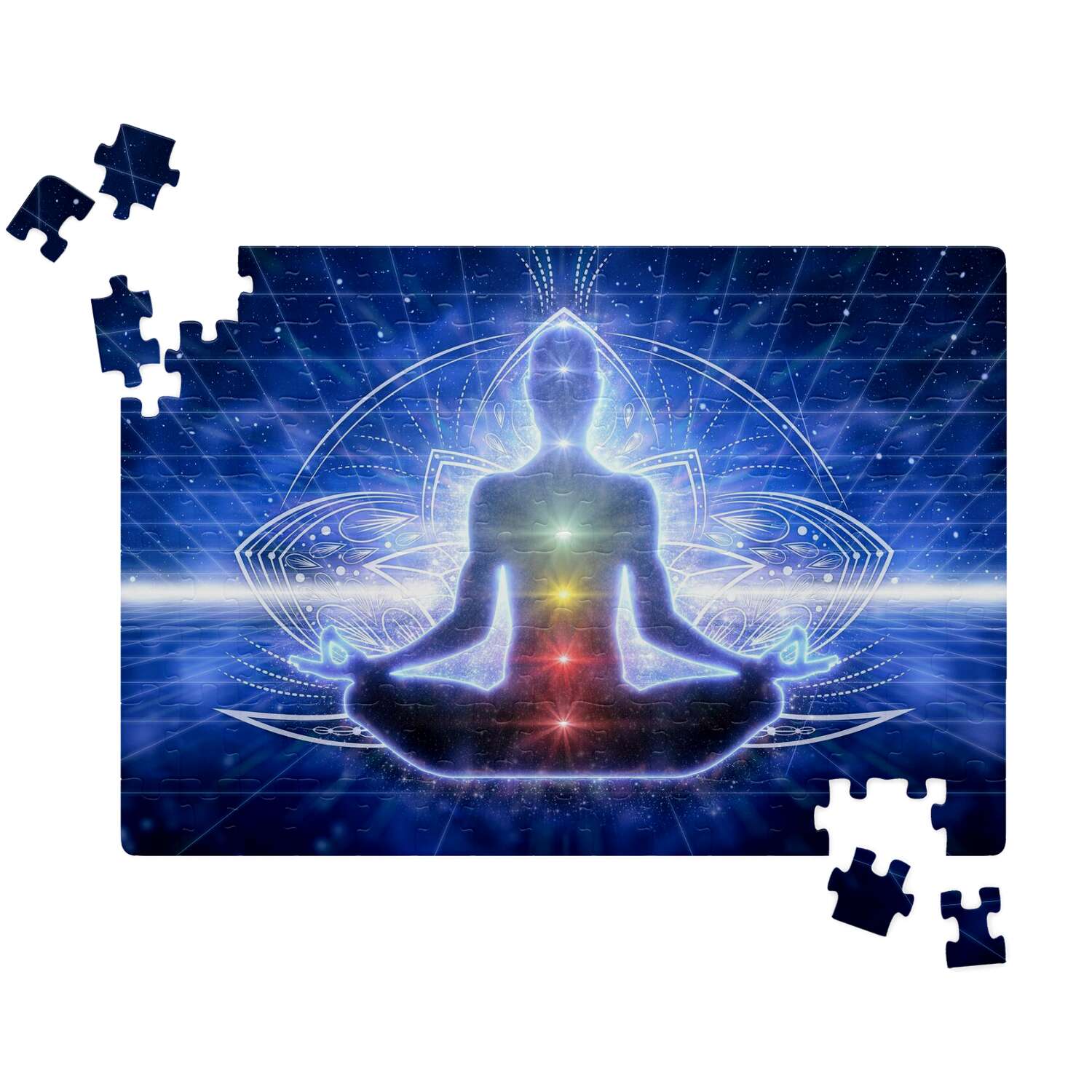 Seven Chakras Lotus Puzzle - Mind Gone