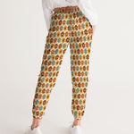 Retro Colorful Smiling Flowers Women's Track Pants