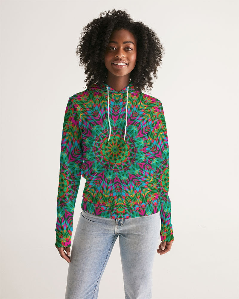 Psychedelic Mandala Dimension Women's Hoodie