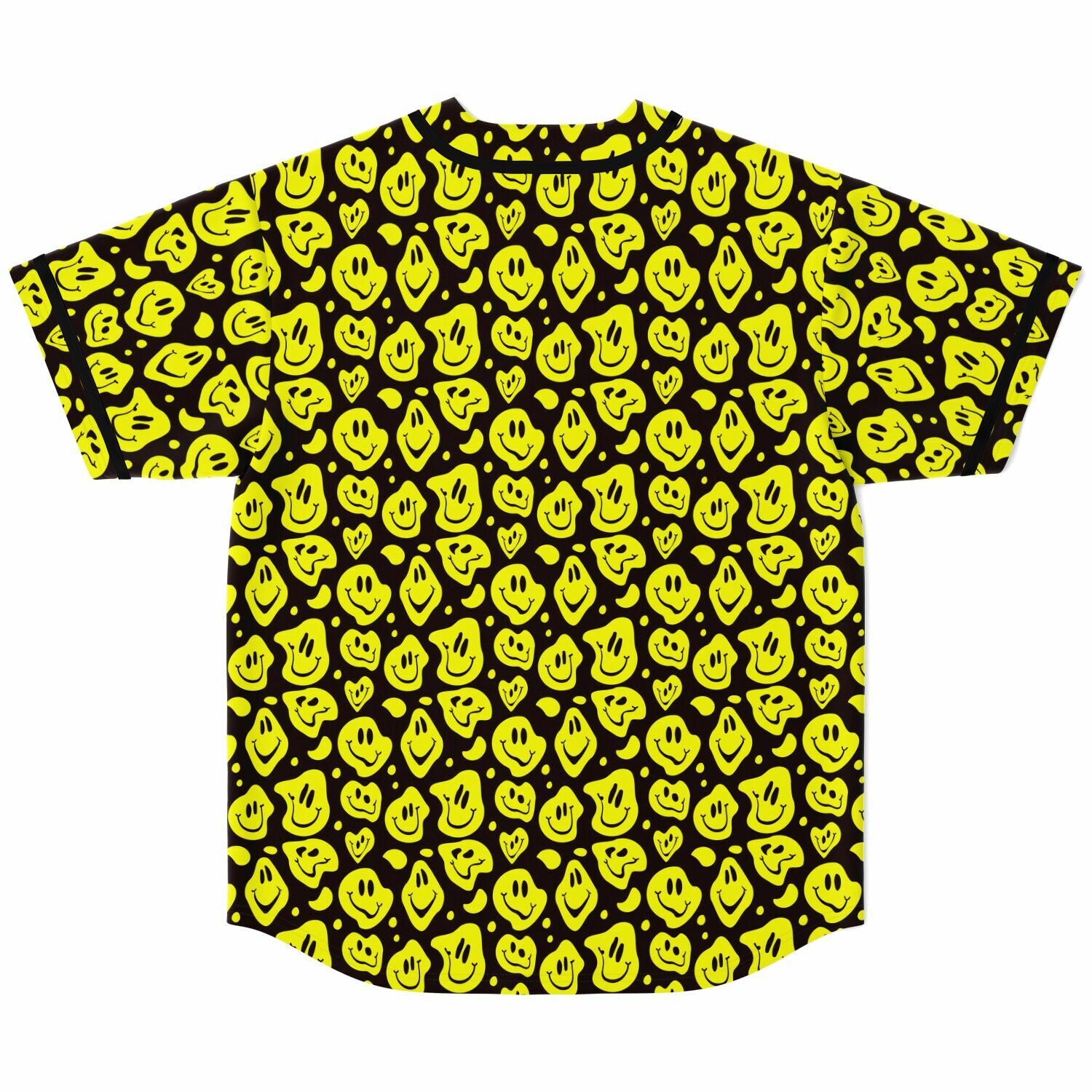 Drippy Melting Smiley Face EDM Jersey