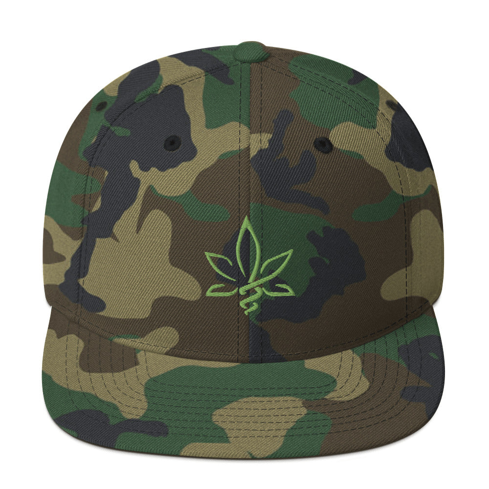 Medicinal Cannabis Snapback Hat