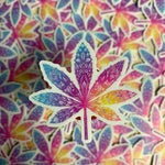 Cute Weed Stickers - Waterproof 420 Pot Leaves