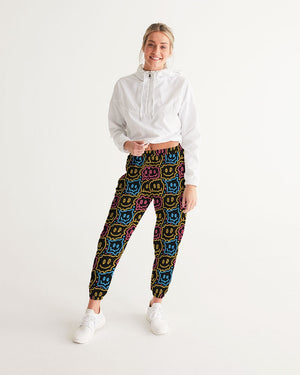 Drippy Smiley Faces Women's Track Pants