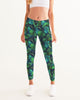 Tropical Green Palm Leaves Monstera Women's Yoga Pants