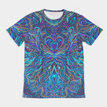 Psychedelic Blue Love Men's Tee