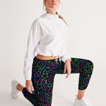 Bright Neon Stars Women's Track Pants