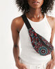 Tribal Kaleidoscopic Abundance Crossbody Sling Bag