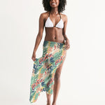 Summer Tropical Floral Swim Cover Up