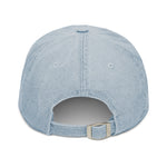 Dripping Melted Skull Denim Hat