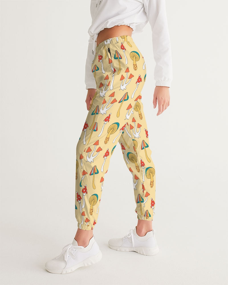 Vintage Hippie Mushrooms Women's Track Pants