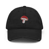 Fly Agaric Toadstool Distressed Dad Hat