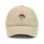 Fly Agaric Toadstool Distressed Dad Hat