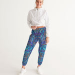 Psychedelic Blue Love Women's Track Pants