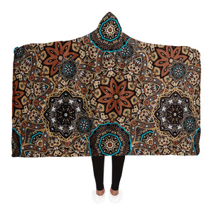 Oriental Mandala Art Hooded Blanket - Bohemian - Mind Gone