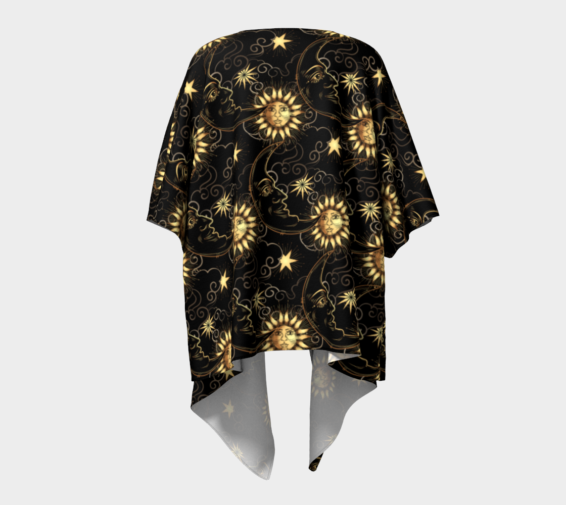 Celestial Sun & Moon Kimono