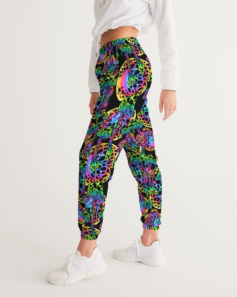 Glowing Psychedelic Mushrooms Women's Track Pants