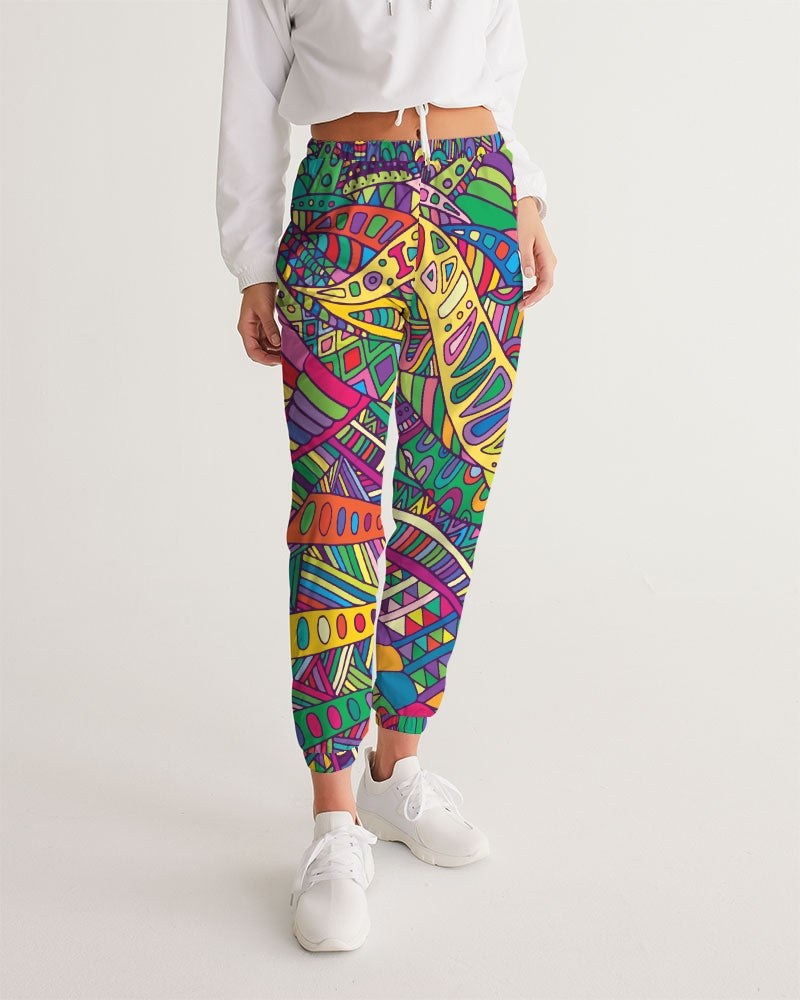 Hippie Rainbow Art Women's Track Pants - Mind Gone