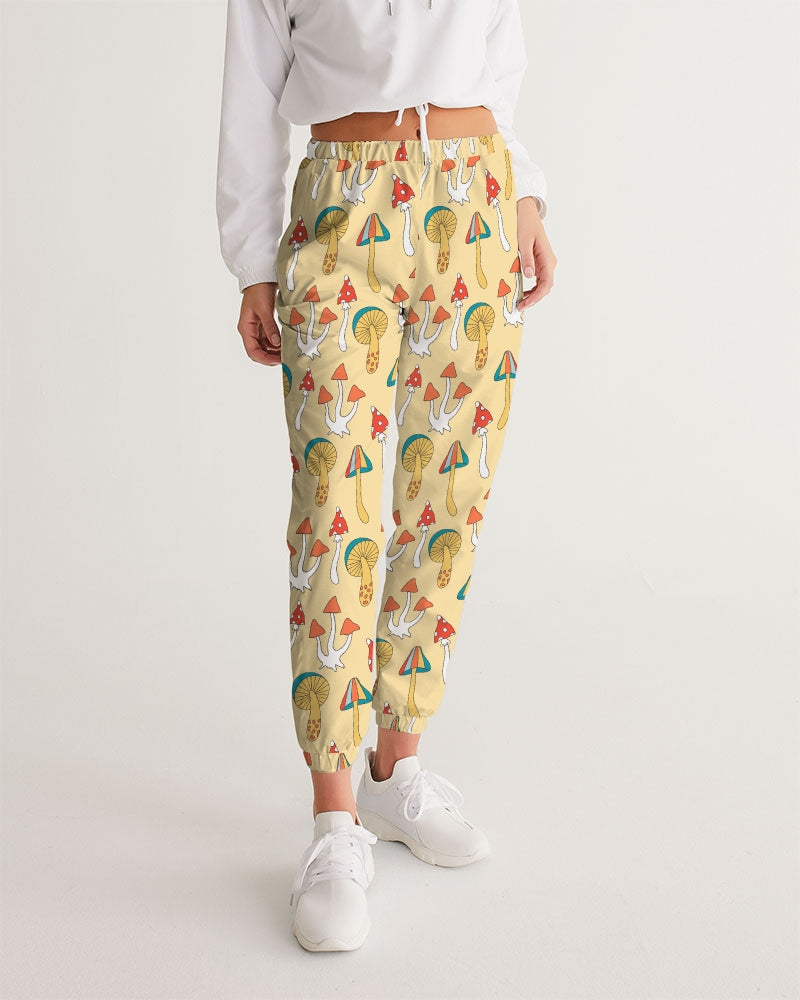 Vintage Hippie Mushrooms Women's Track Pants