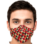 Pixel Triangles Face Mask - Mind Gone