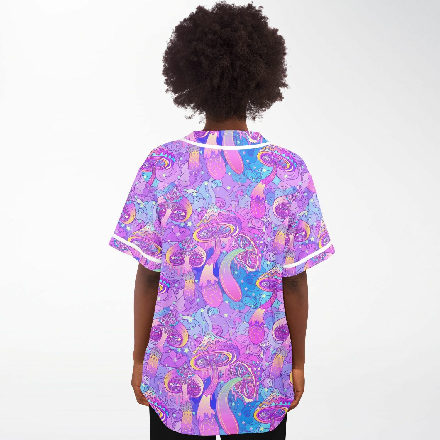 Trippy Magic Mushrooms Rave Jersey