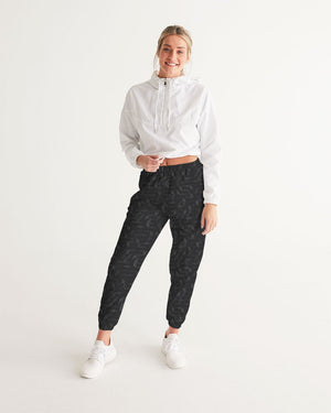 Dark Geometric Visions Women's Track Pants