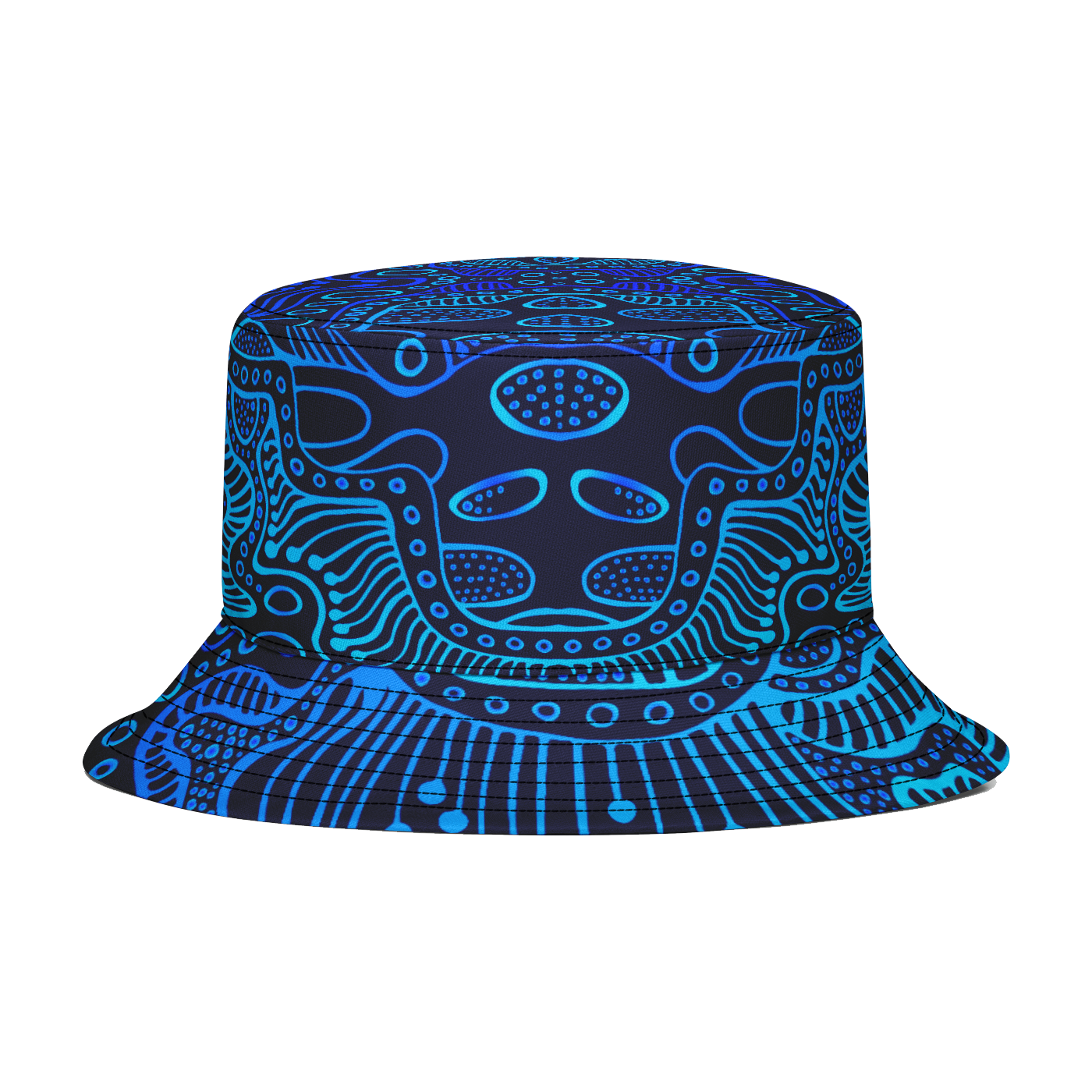 Electric Blue Bucket Hat