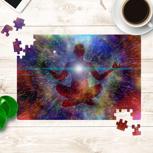 Meditation Reflection Puzzle - Mind Gone