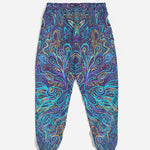 Psychedelic Blue Love Men's Track Pants