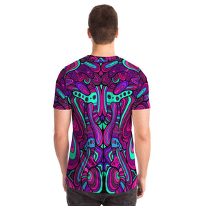 Purple Fantasy Symmetry Unisex Crew T-Shirt