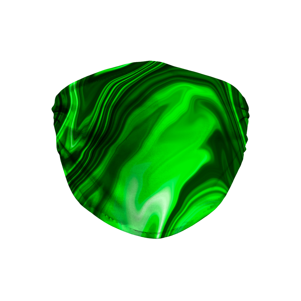 Green Marble Face Mask