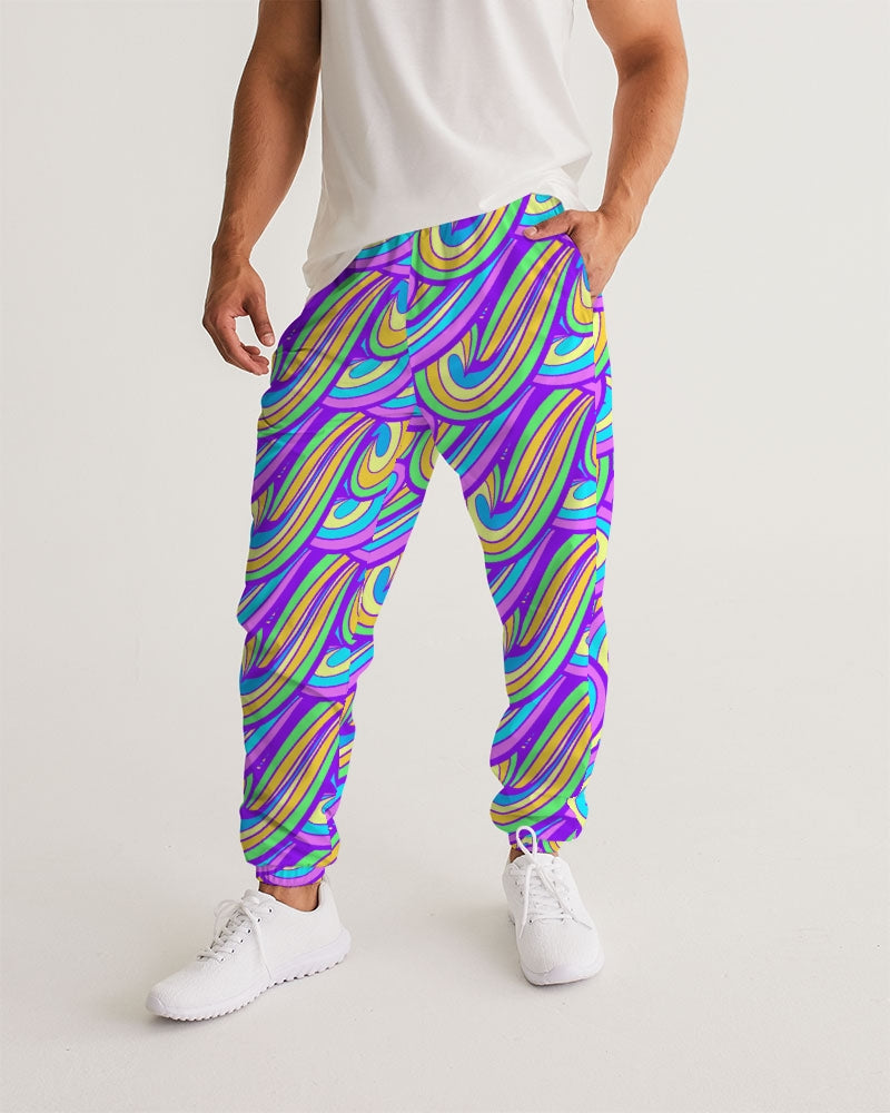 Psychedelia Wavy Drip Men's Track Pants