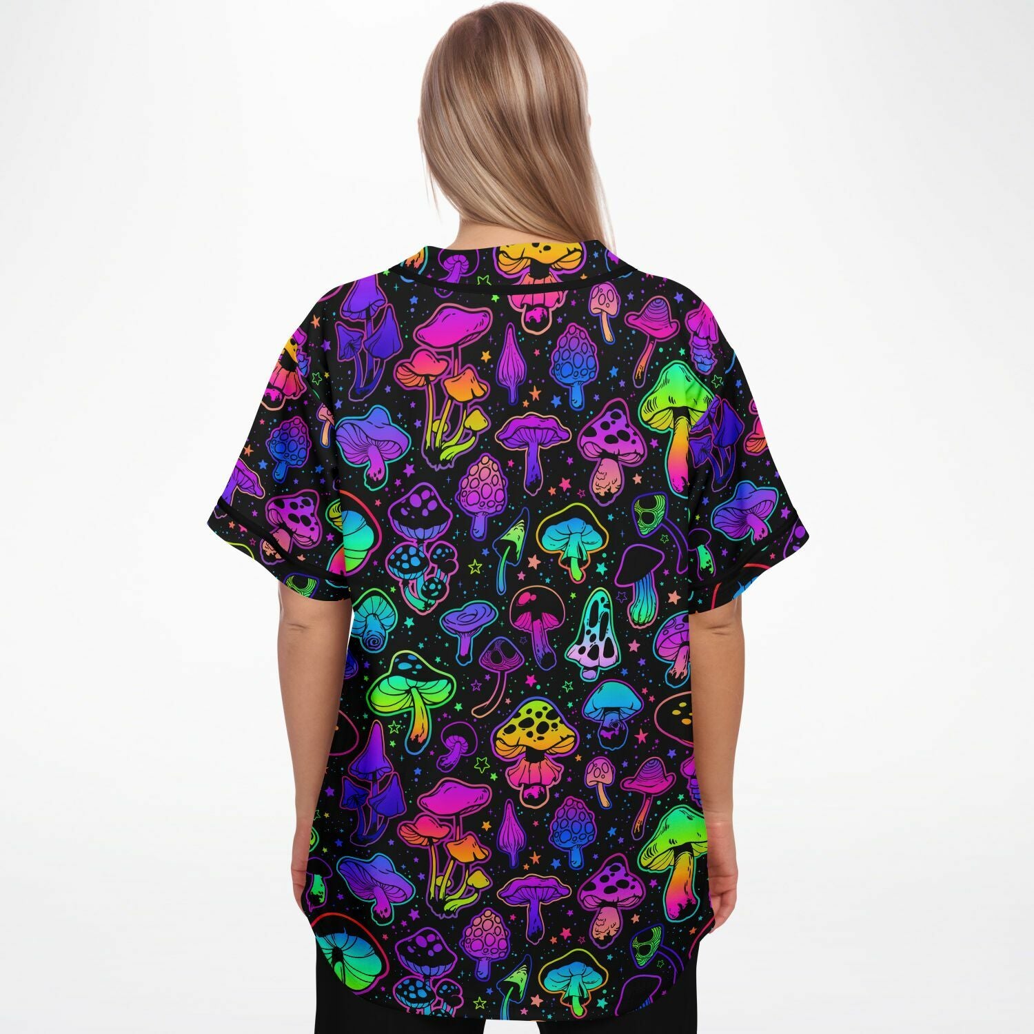 Magic Mushroom Glow EDM Festival Jersey