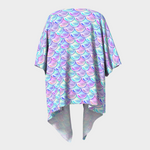 Holographic Mermaid Scales Kimono Robe - Mind Gone