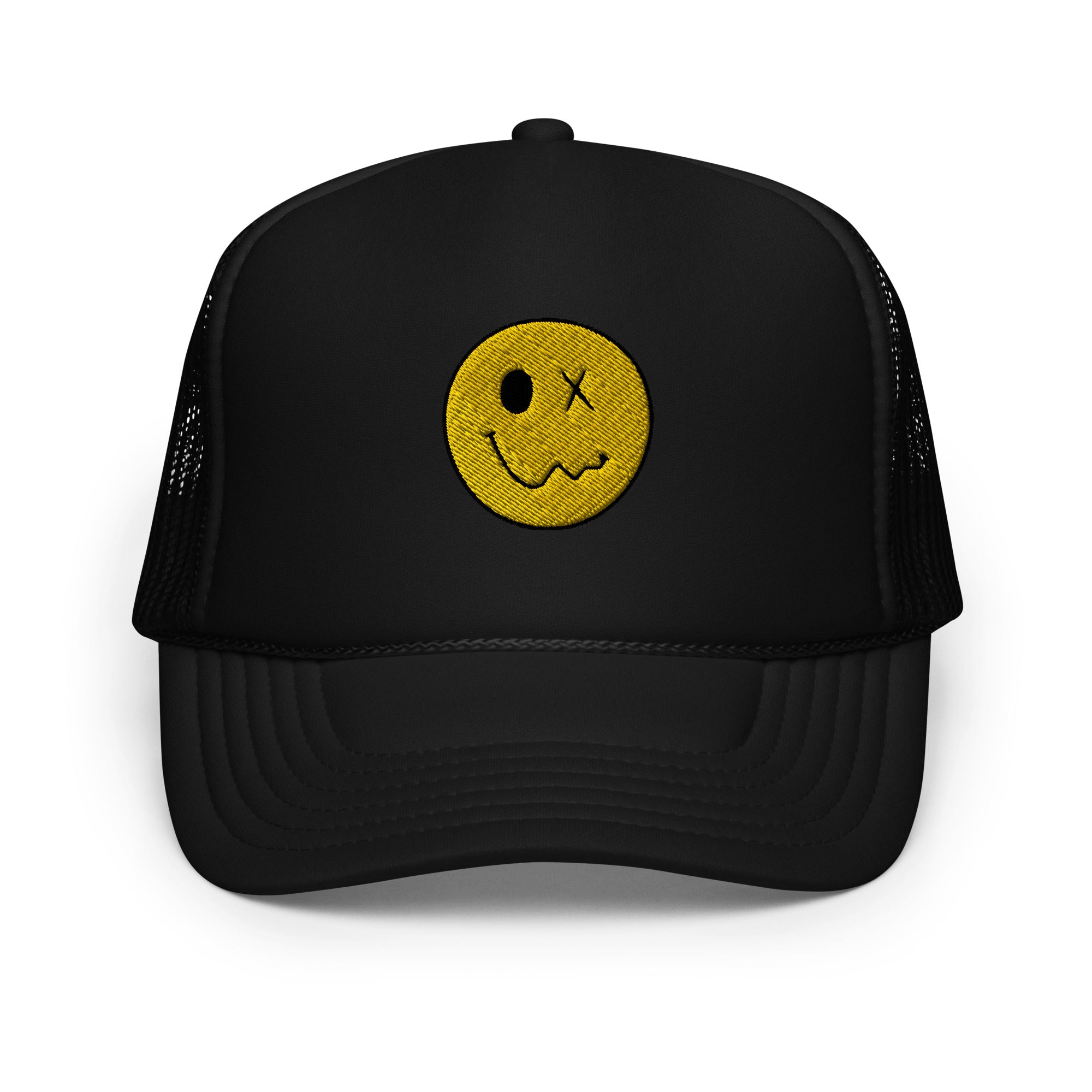 Stoner Happy Face Foam Trucker Hat