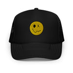 Stoner Happy Face Foam Trucker Hat