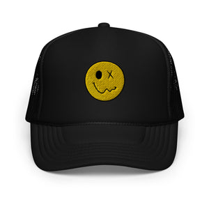 Stoner Happy Face Foam Trucker Hat