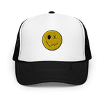 Stoner Happy Face Foam Trucker Hat