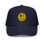 Stoner Happy Face Foam Trucker Hat