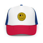 Stoner Happy Face Foam Trucker Hat