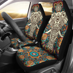 Boho Mandala Elephant Car Seat Cover - Mind Gone