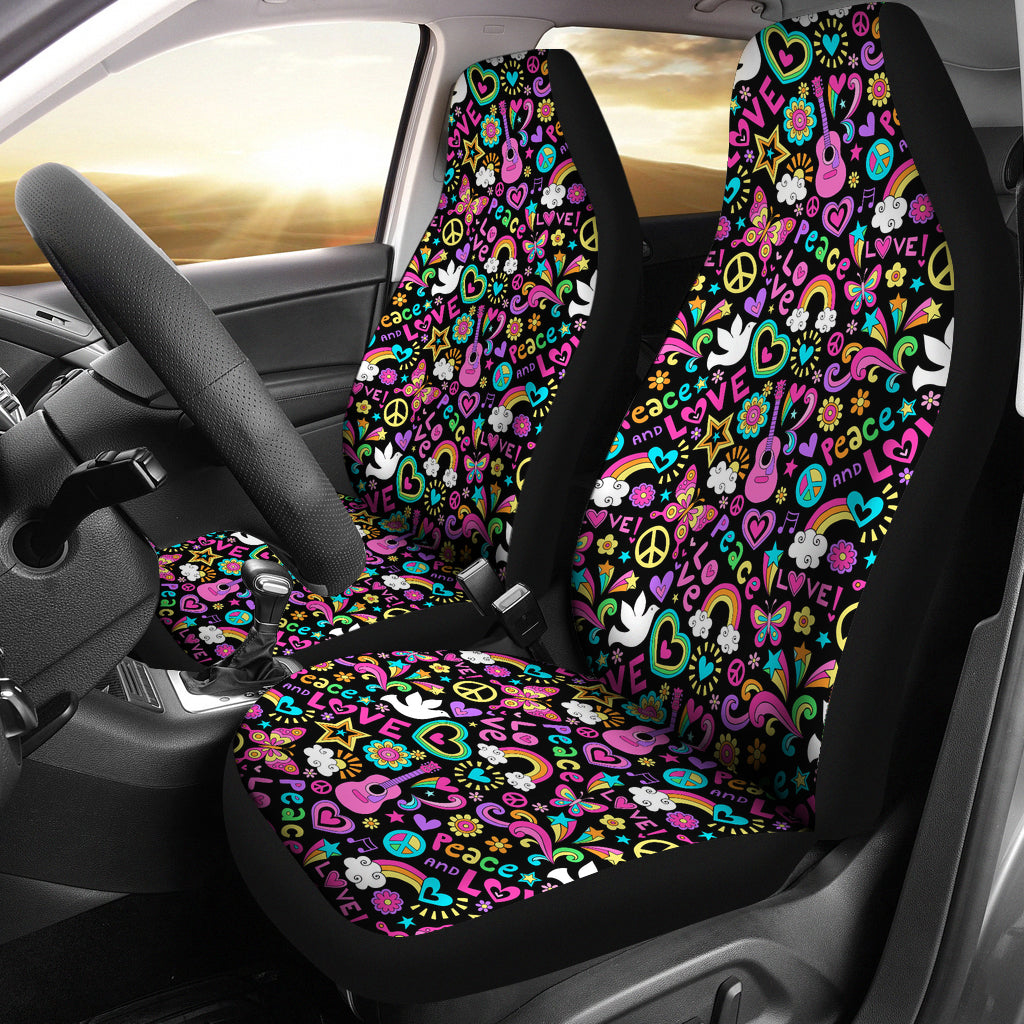 Peace Love Car Seat Covers - Peaceful Elements - Mind Gone