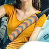 Retro Groove Seat Belt Covers