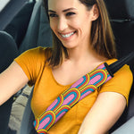 Groovy Summer Rainbows Seat Belt Covers